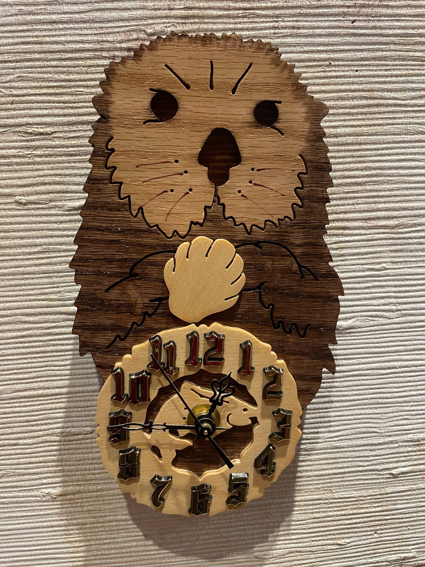 Otter Pendulum Clock