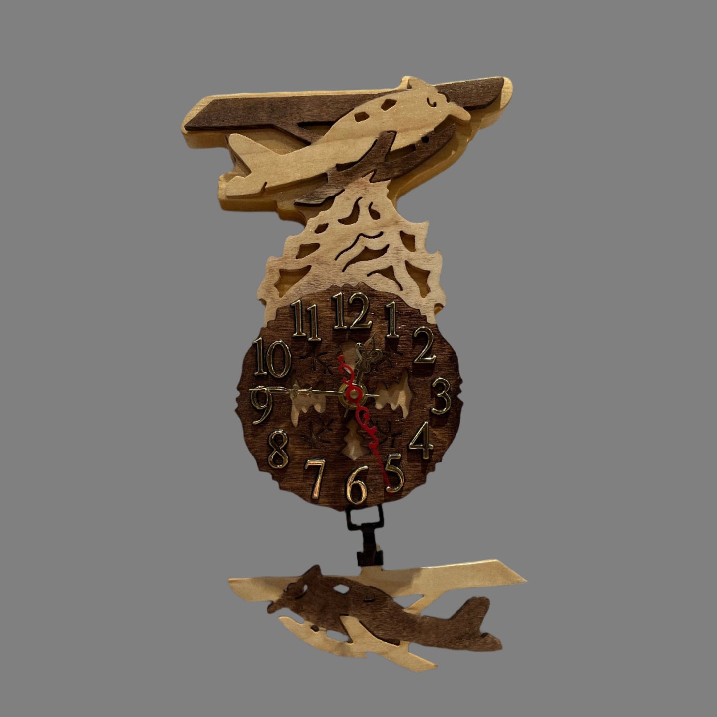 Float plane clock