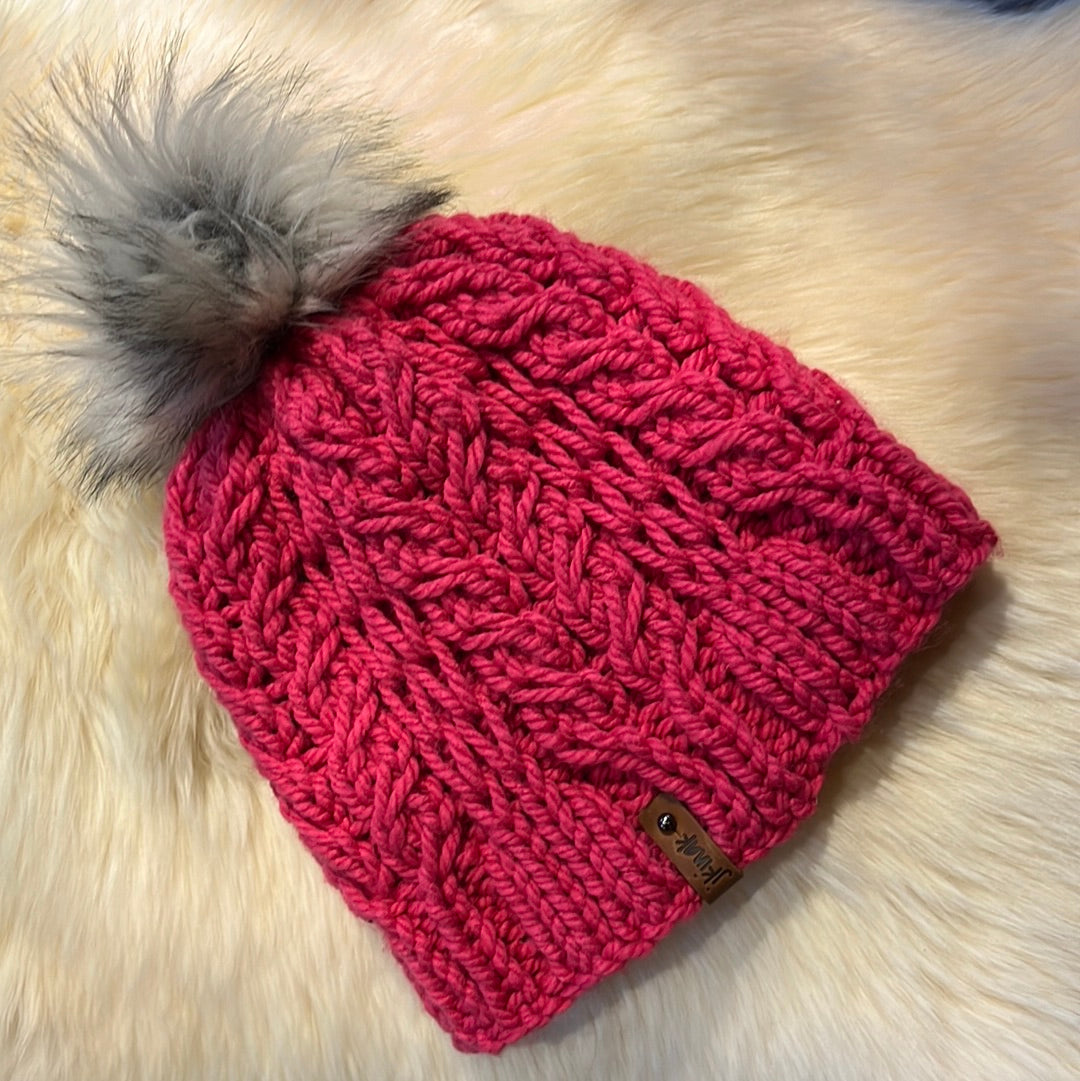 Heartly Toque (Pink)