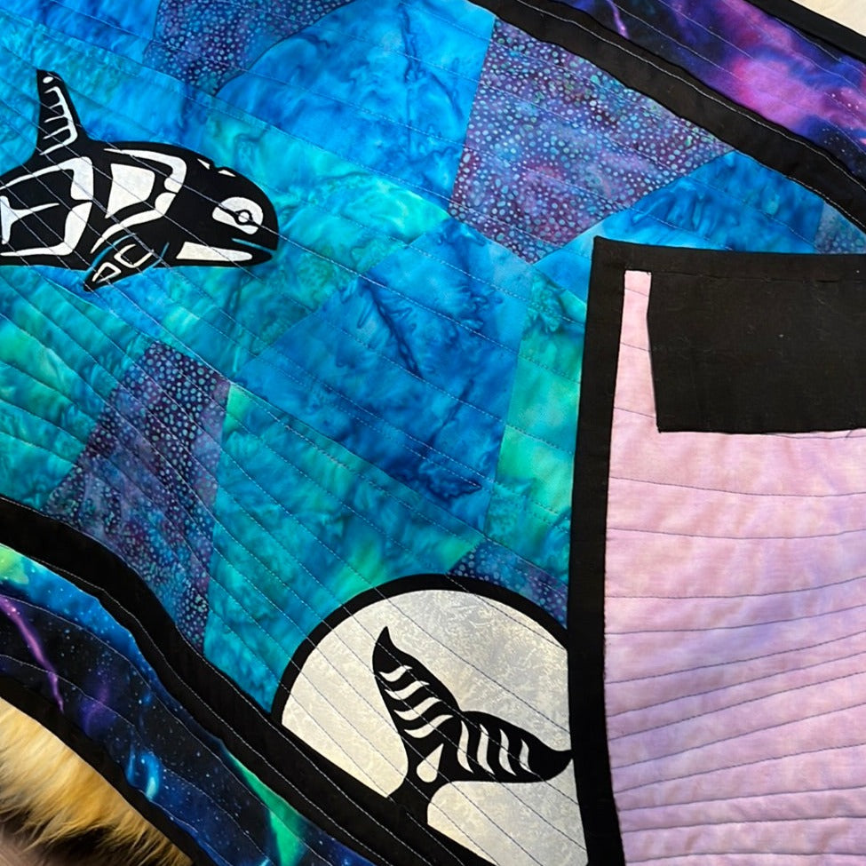 Orca Runner Quilt (21x45)