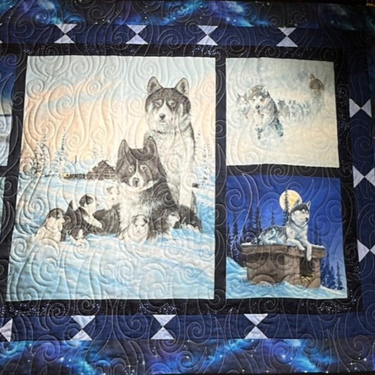 Sled Dog Wall Quilt