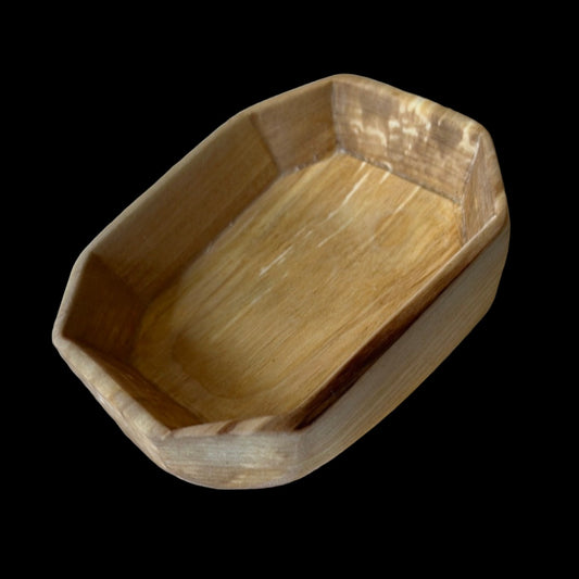 4" Octagon Birch Bowl