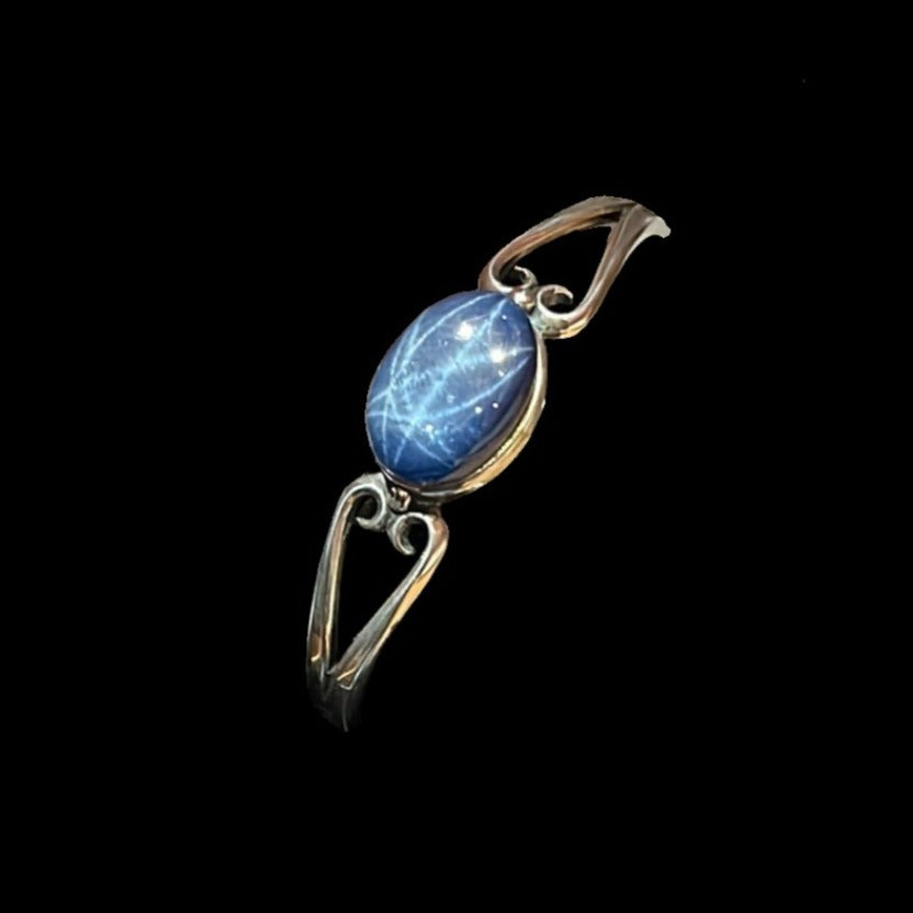 Blue Star Sapphire Bracelet