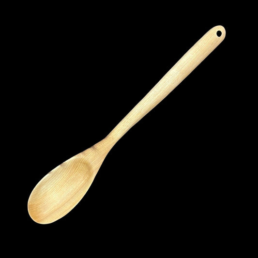 11.75" Birch mixing spoon 