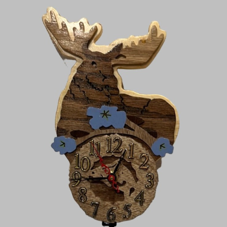 Moose Pendulum Clock