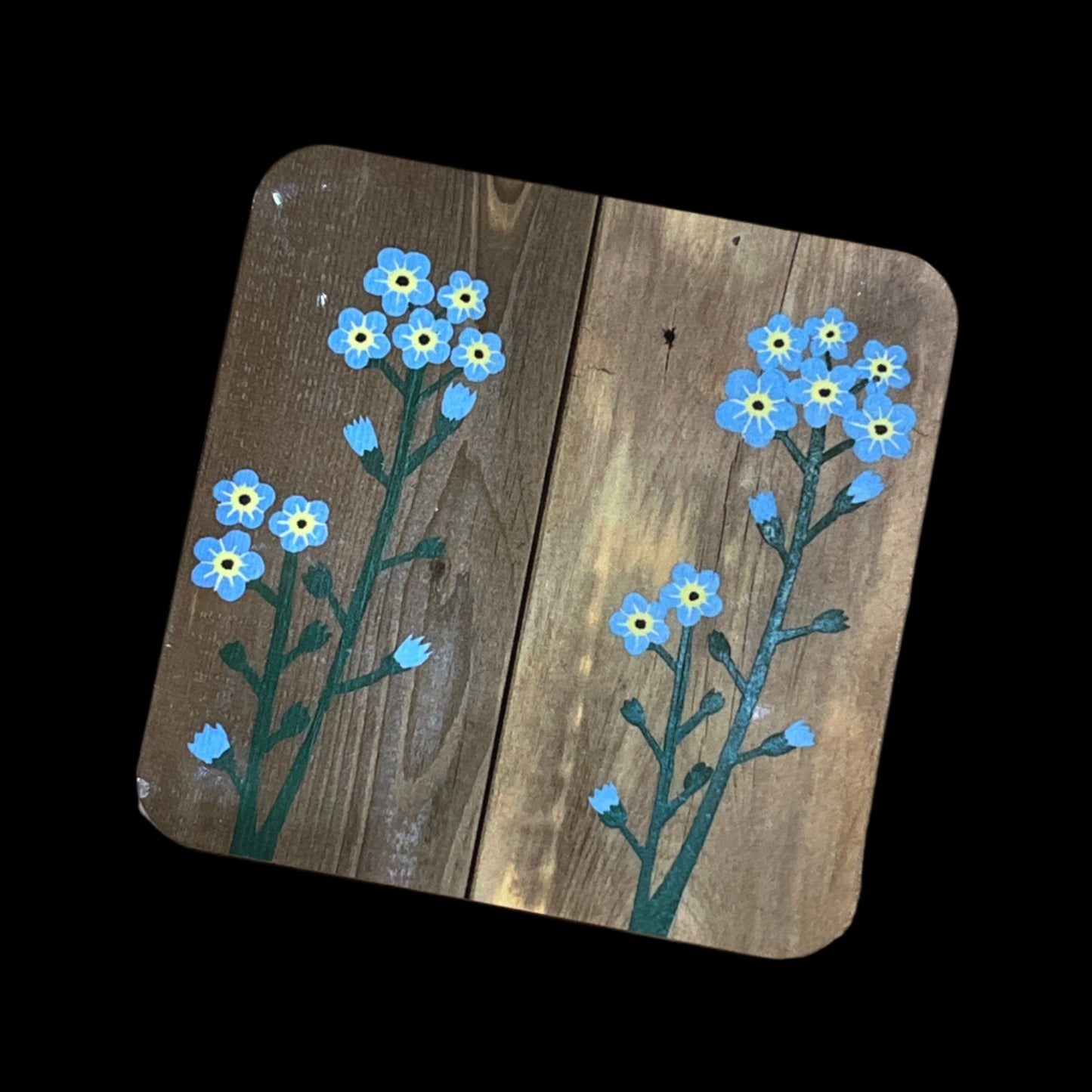 Forget-me-not Coaster