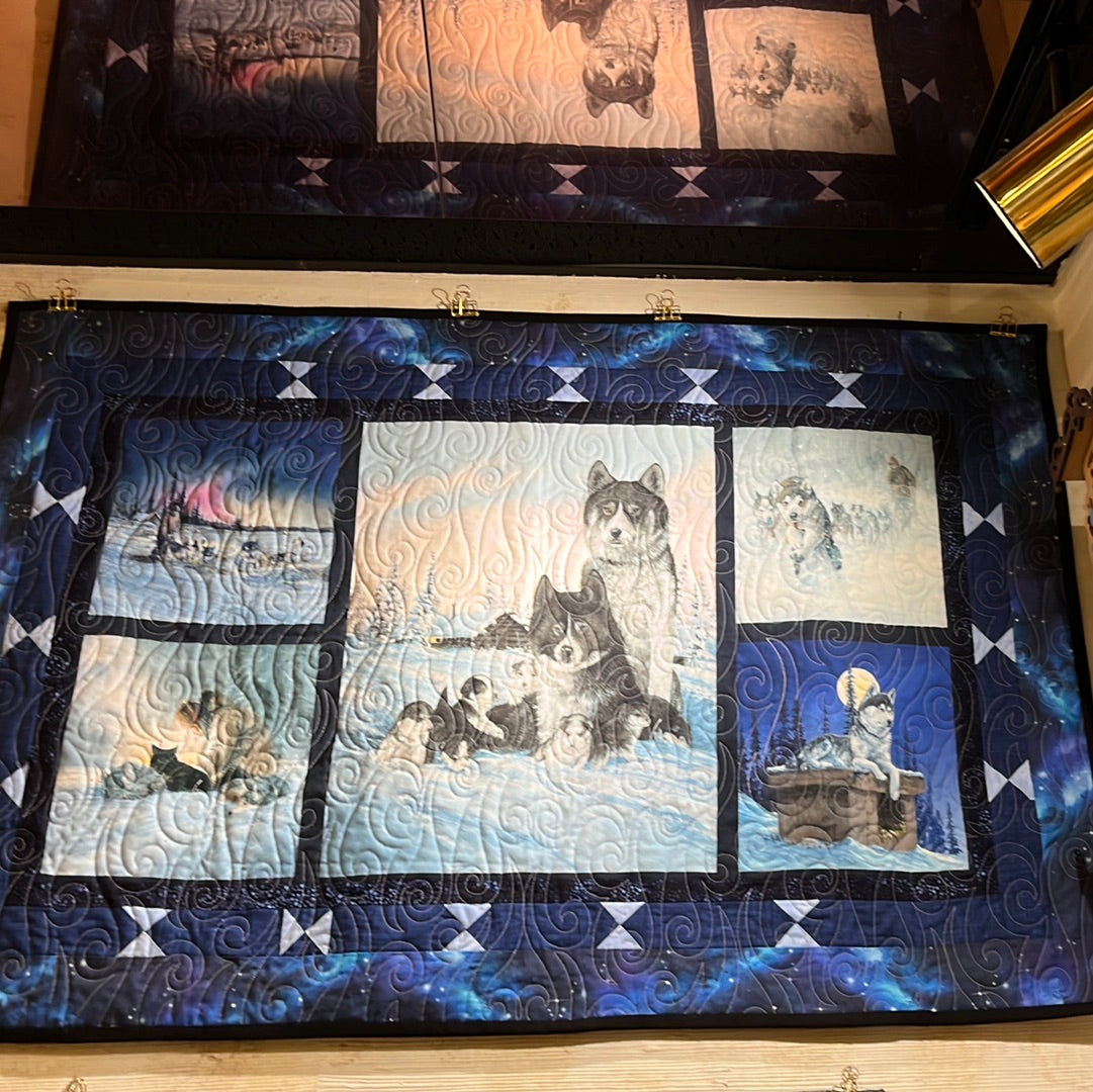 Sled Dog Wall Quilt