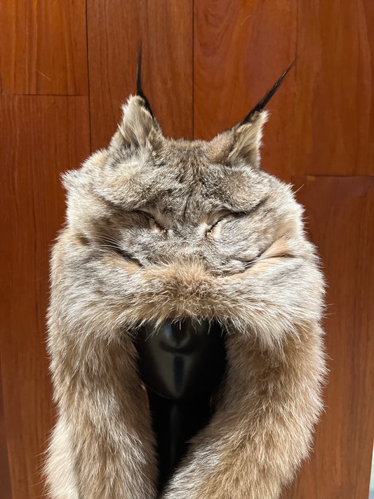 Lynx fur hat