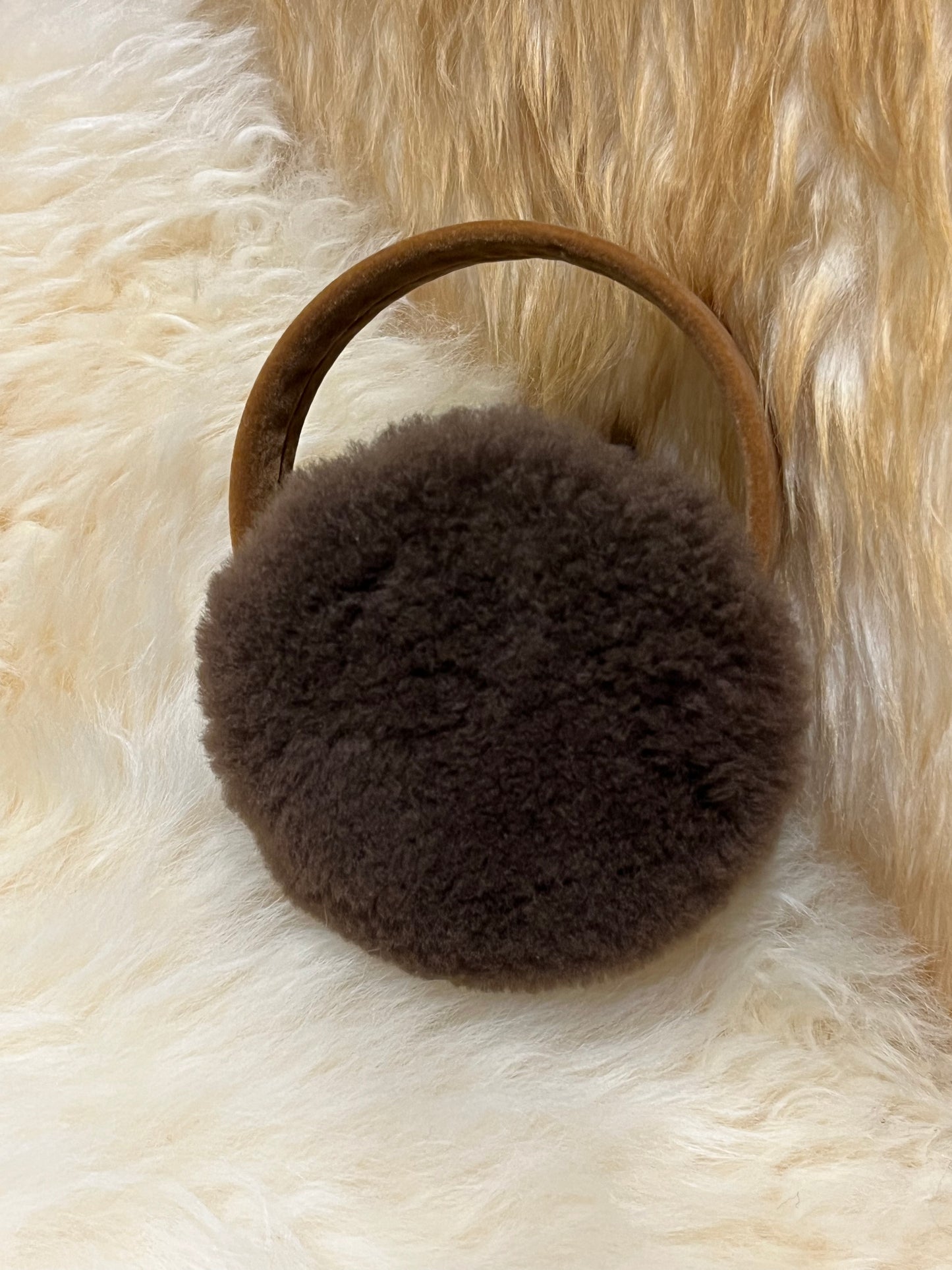 Mouton Lamb Ear Muffs (Dyed)