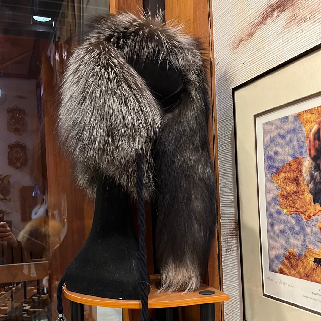 Silver Fox Trapper Hat