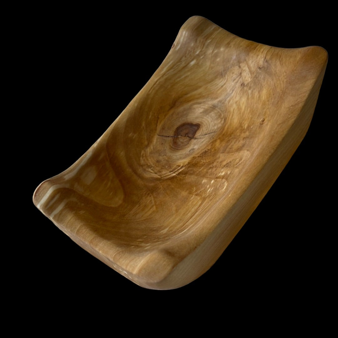 5.5" Rectangular Birch Bowl