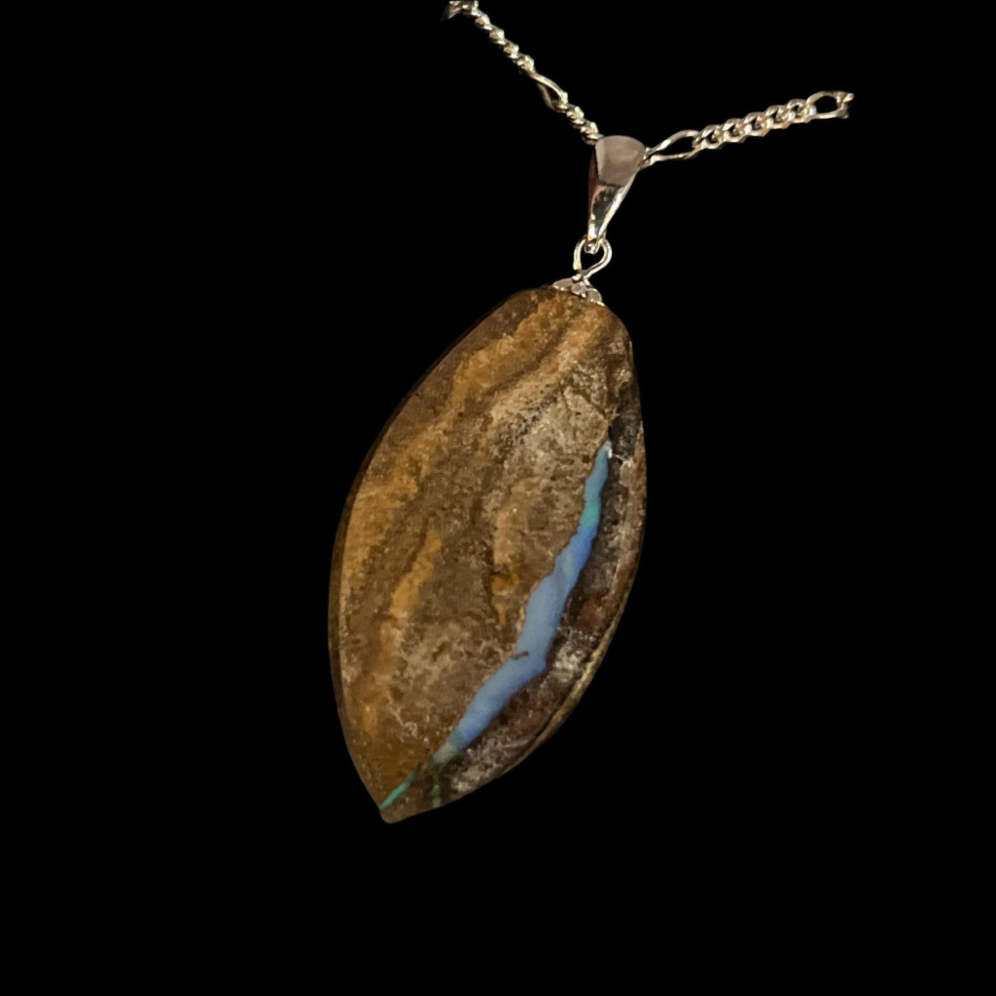 Australian Boulder Opal Pendant