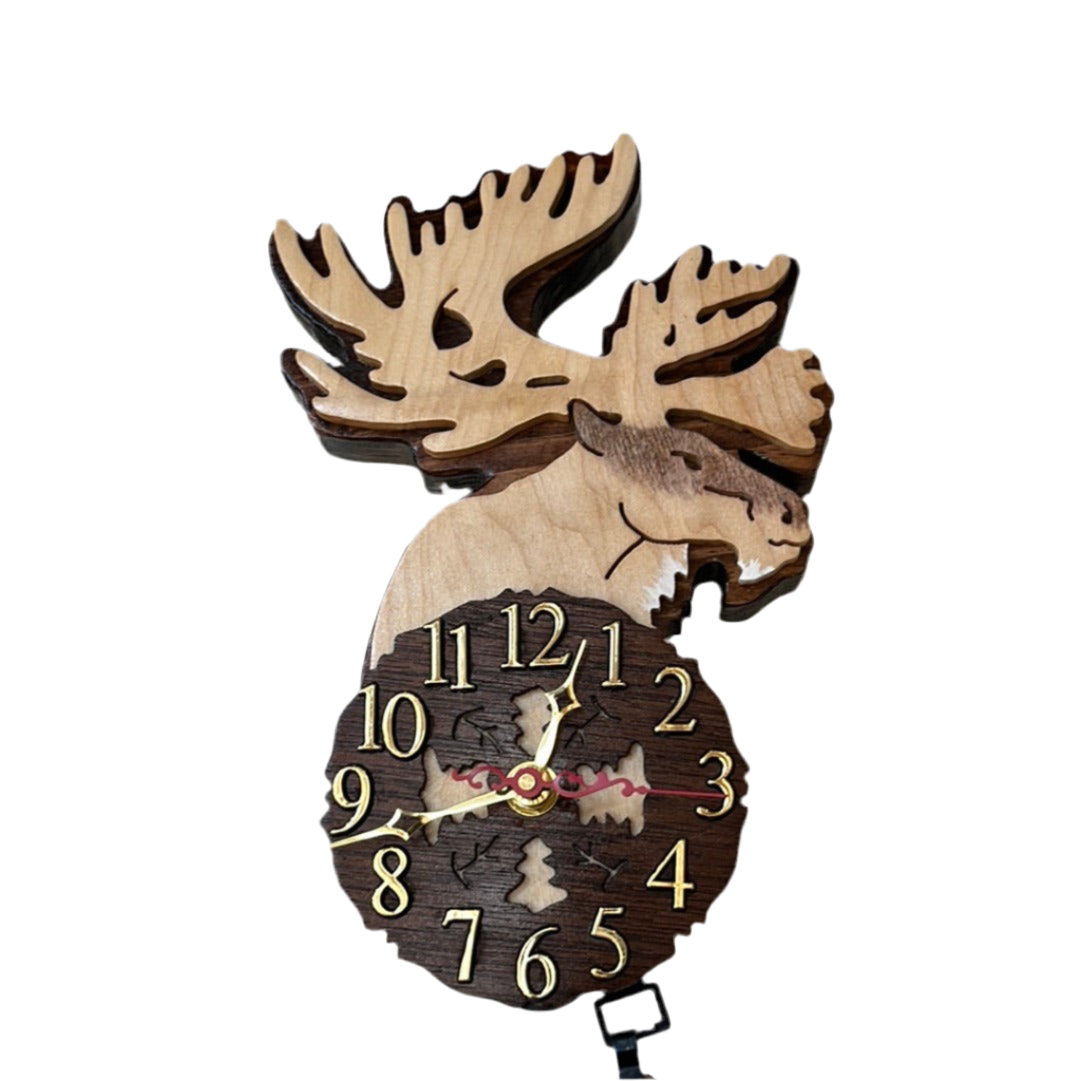 Caribou Pendulum Clock