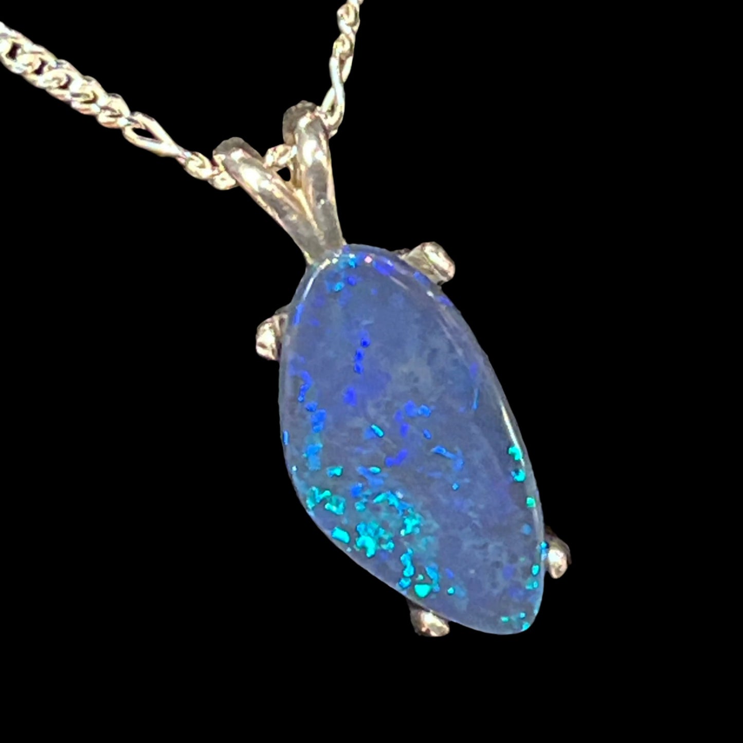 Australian Lightning Ridge Blue Opal 