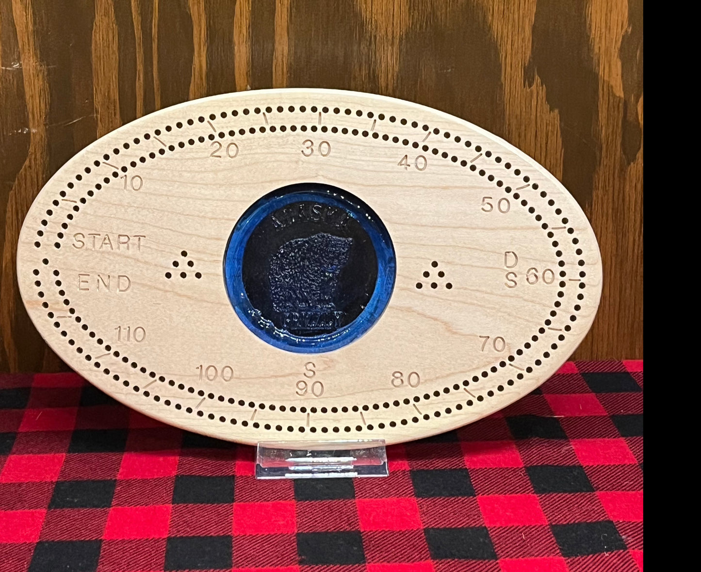 Plaque Suncatcher Cribbage Board