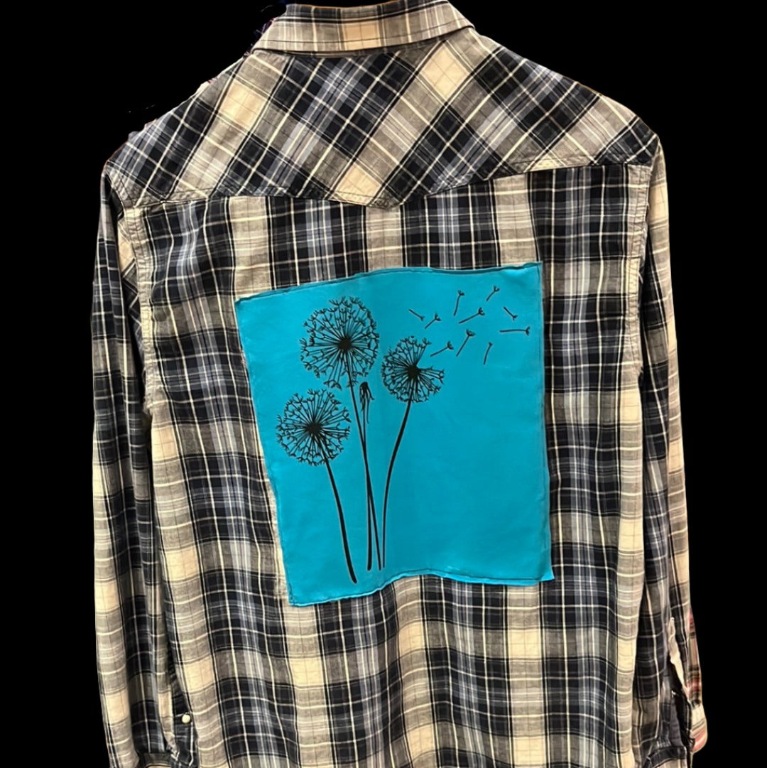 Dandelion Flannel (Large)