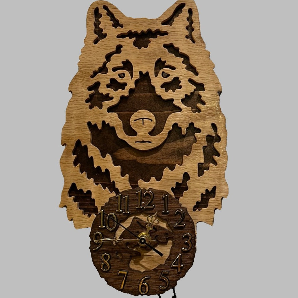 Wolf Clock