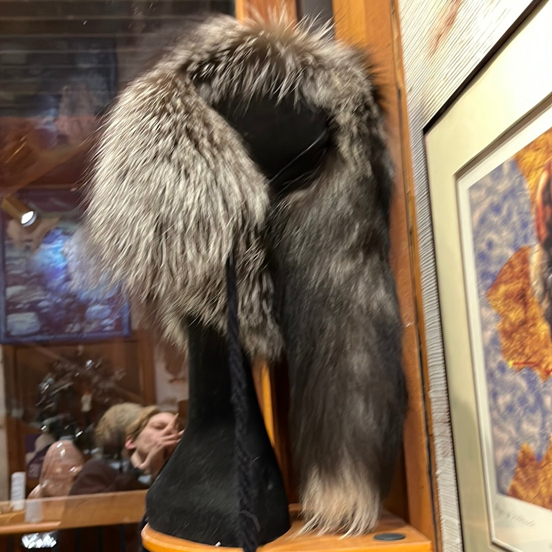 Silver Fox Trapper Hat