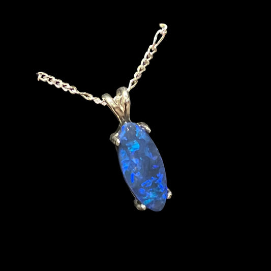 Australian Lightning Ridge Blue Opal 