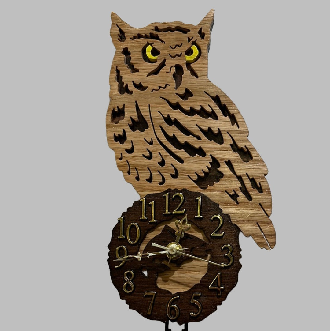 Owl Clock