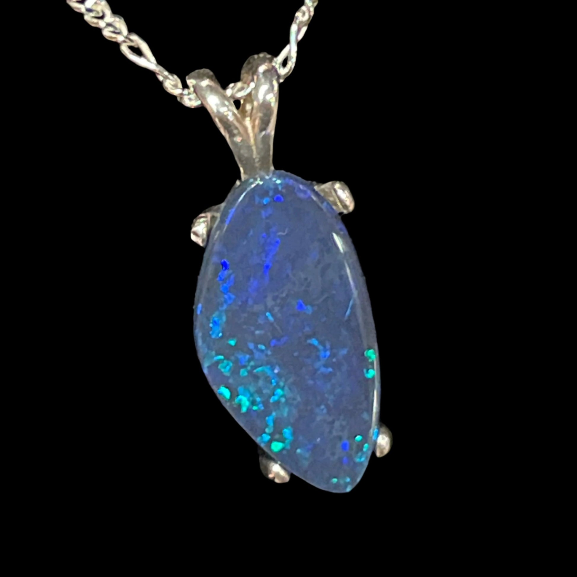 Australian Lightning Ridge Blue Opal 