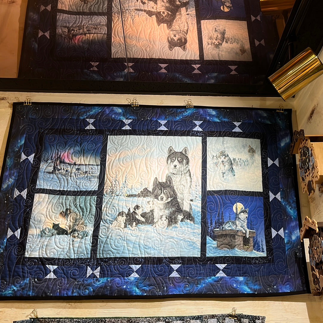 Sled Dog Wall Quilt
