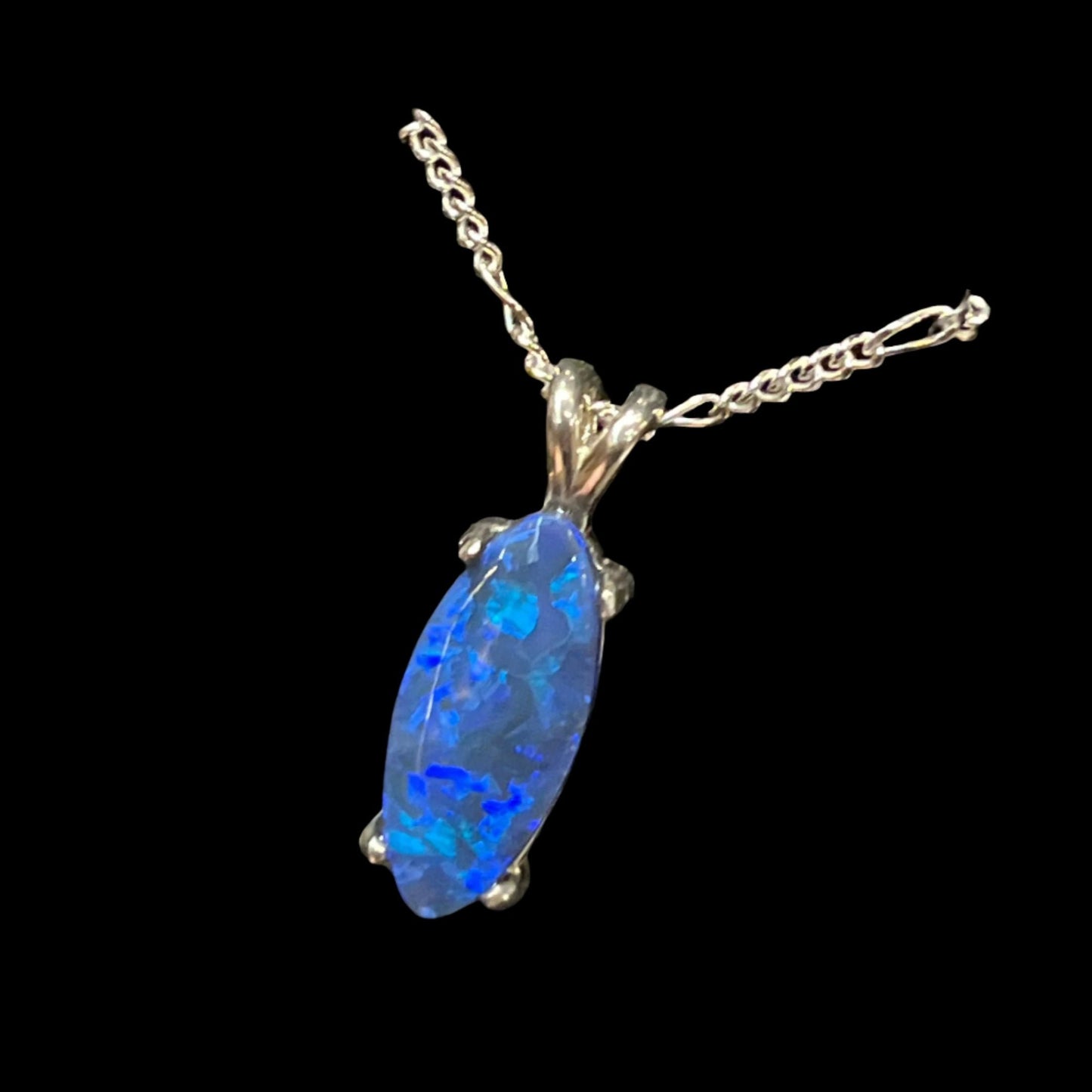 Australian Lightning Ridge Blue Opal 