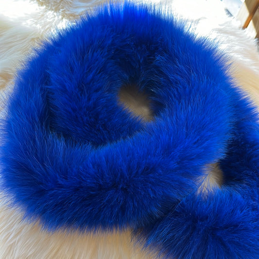 Infinity Scarf Fox (blue)