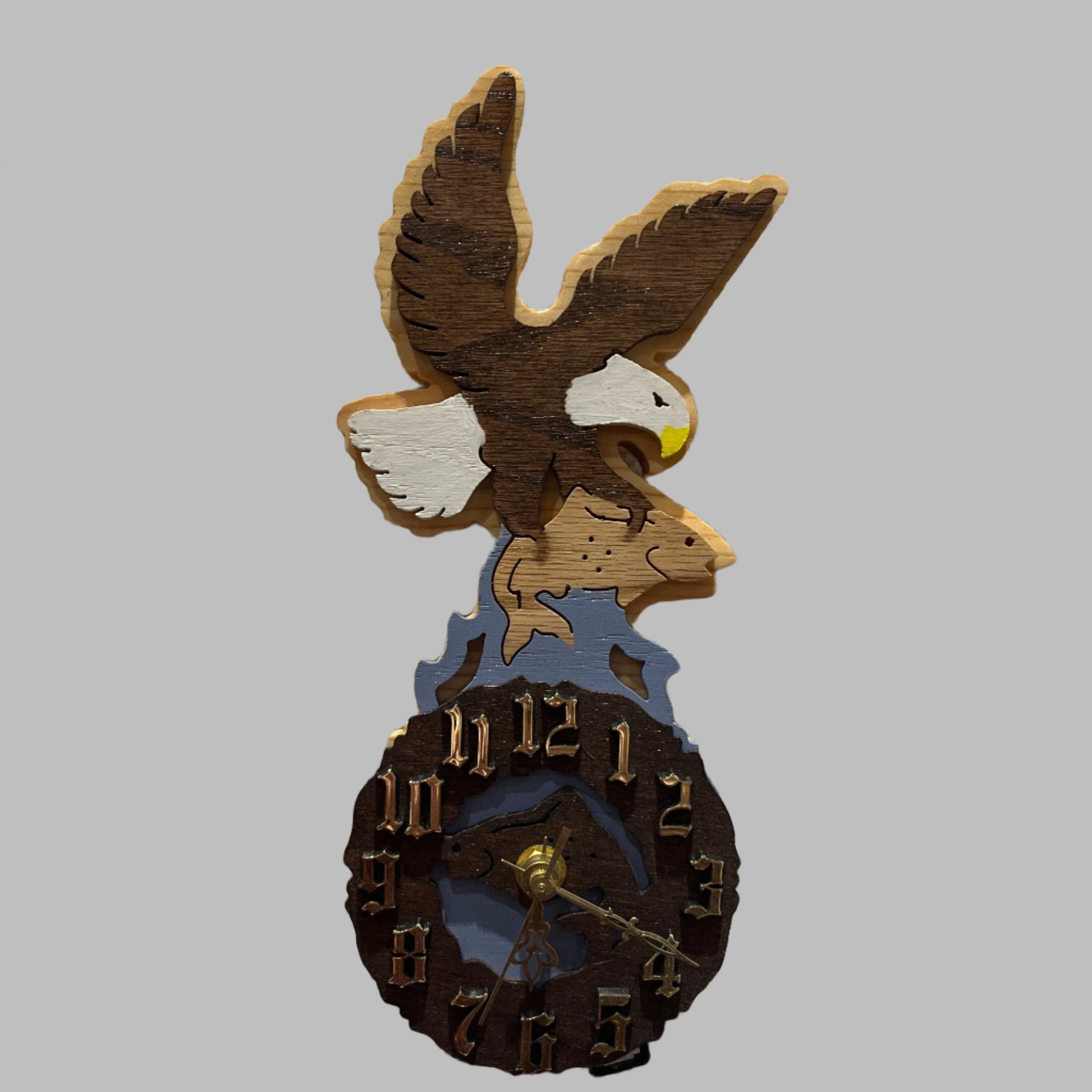 Eagle clock