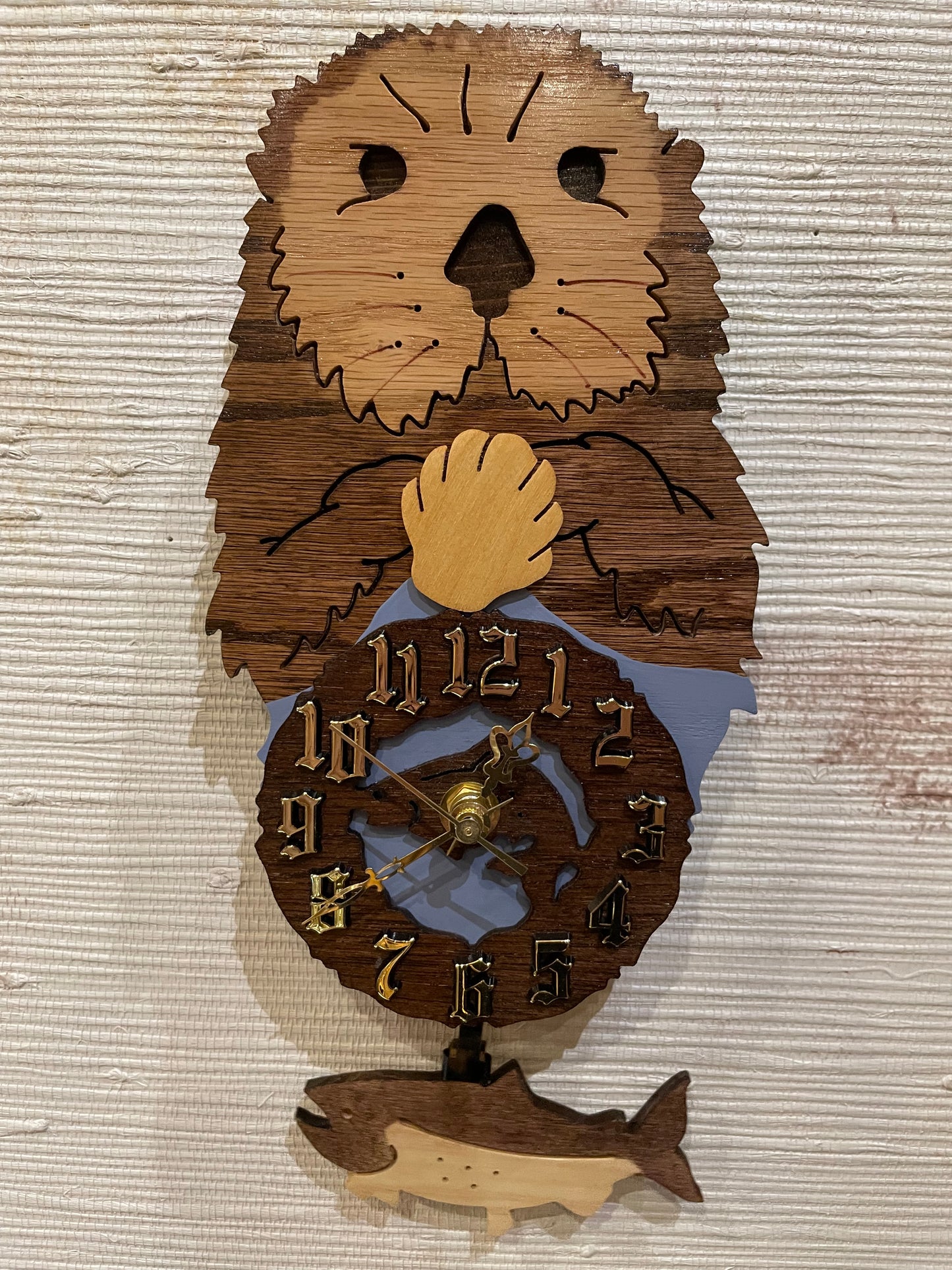 Otter Pendulum Clock