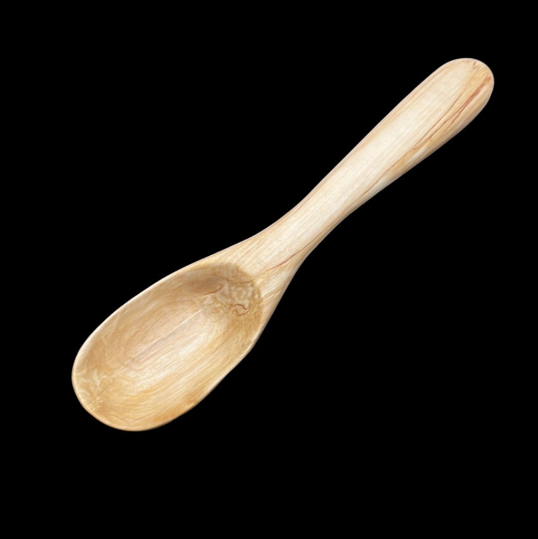 8.5" Spalted Birch Spoon