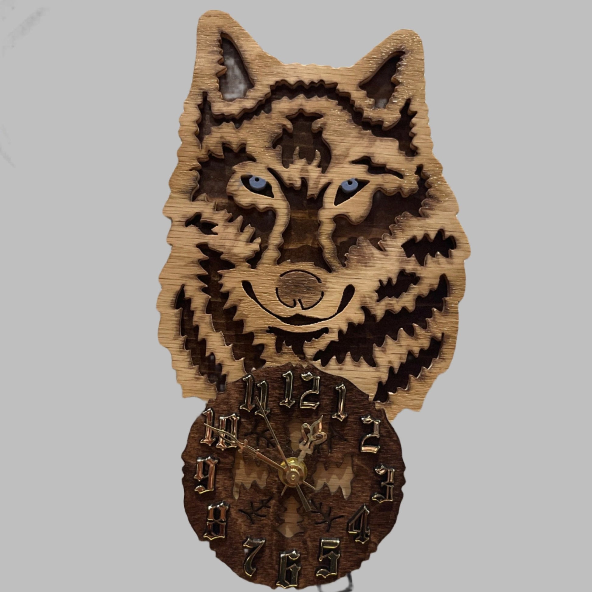 Wolf Clock