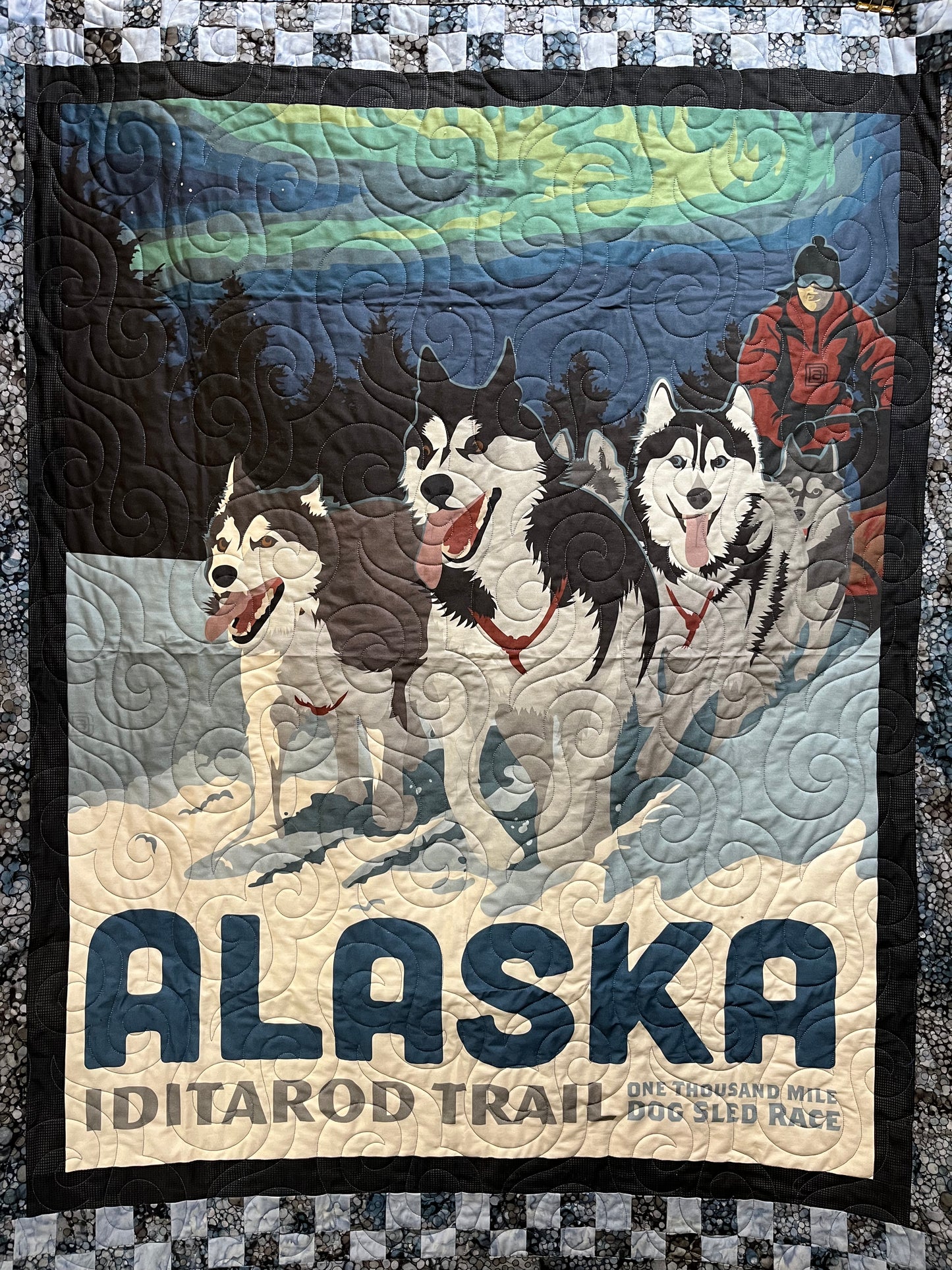 Alaska Iditarod Wall Quilt