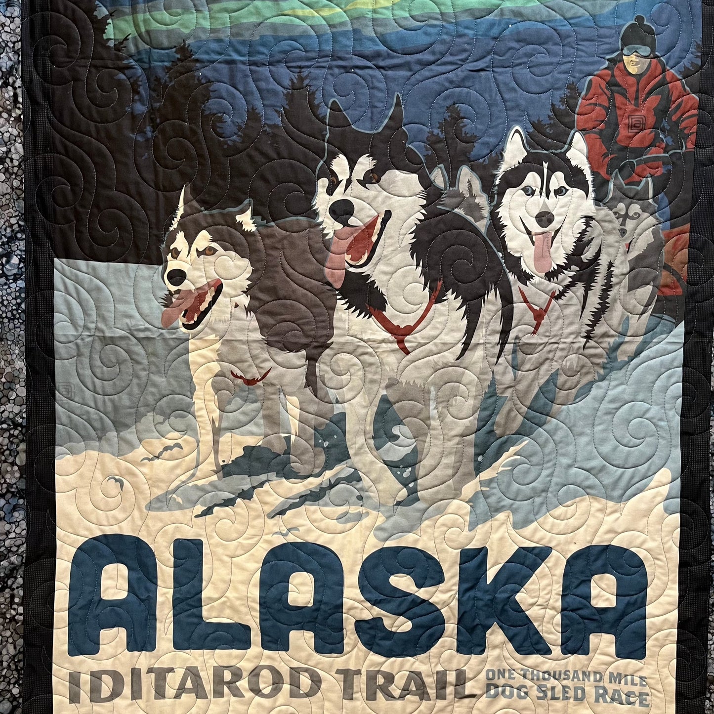 Alaska Iditarod Wall Quilt