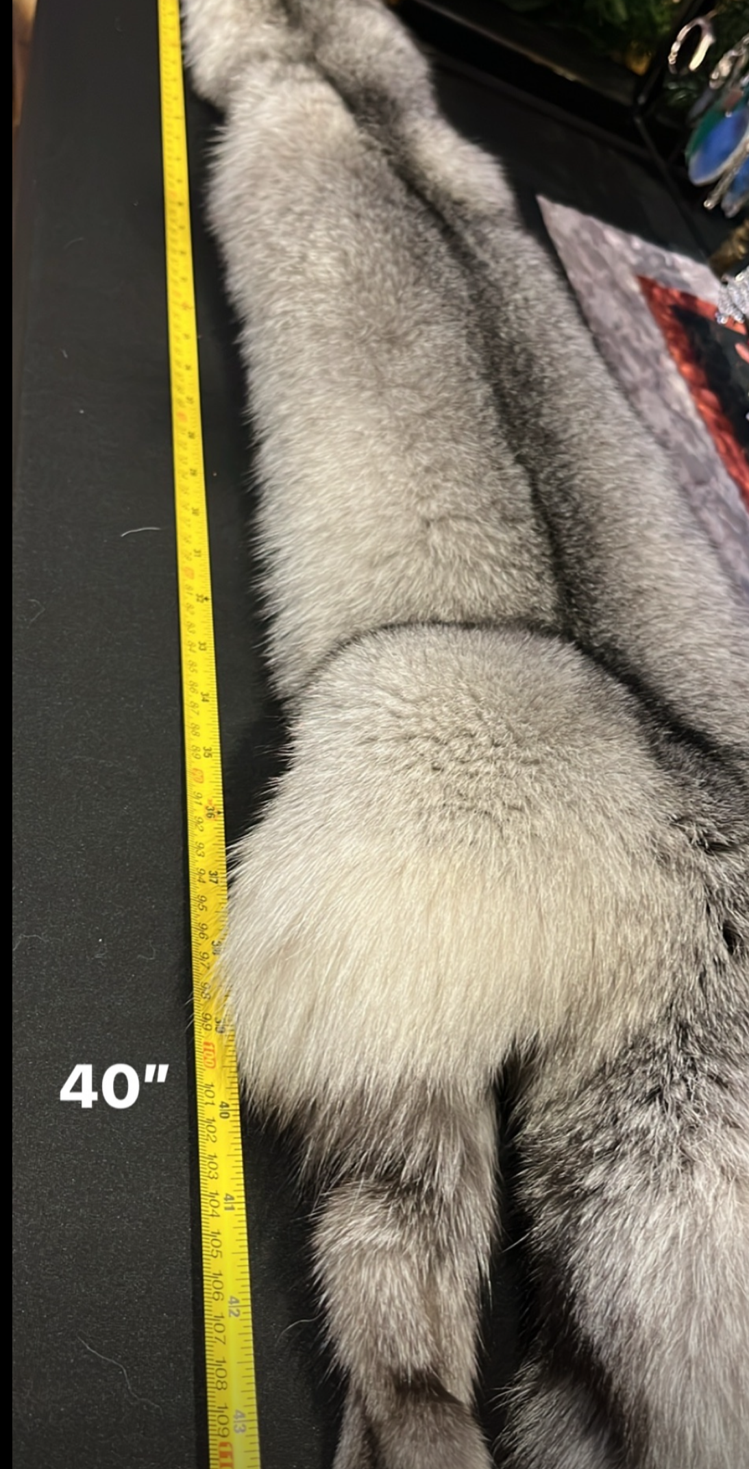 Tuxedo Fox Pelt