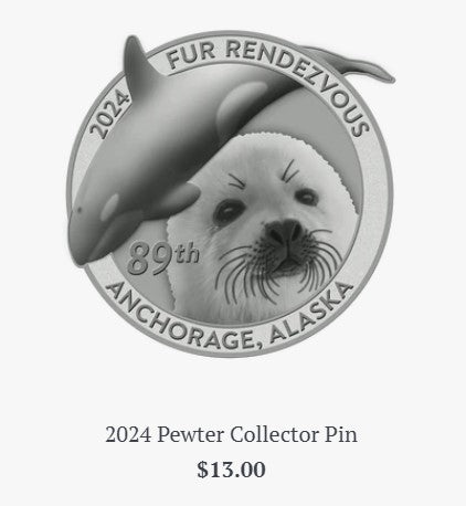 Rondy 2024 Pewter Collector Pin