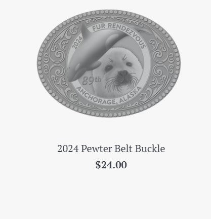 Rondy 2024 Pewter Belt Buckle