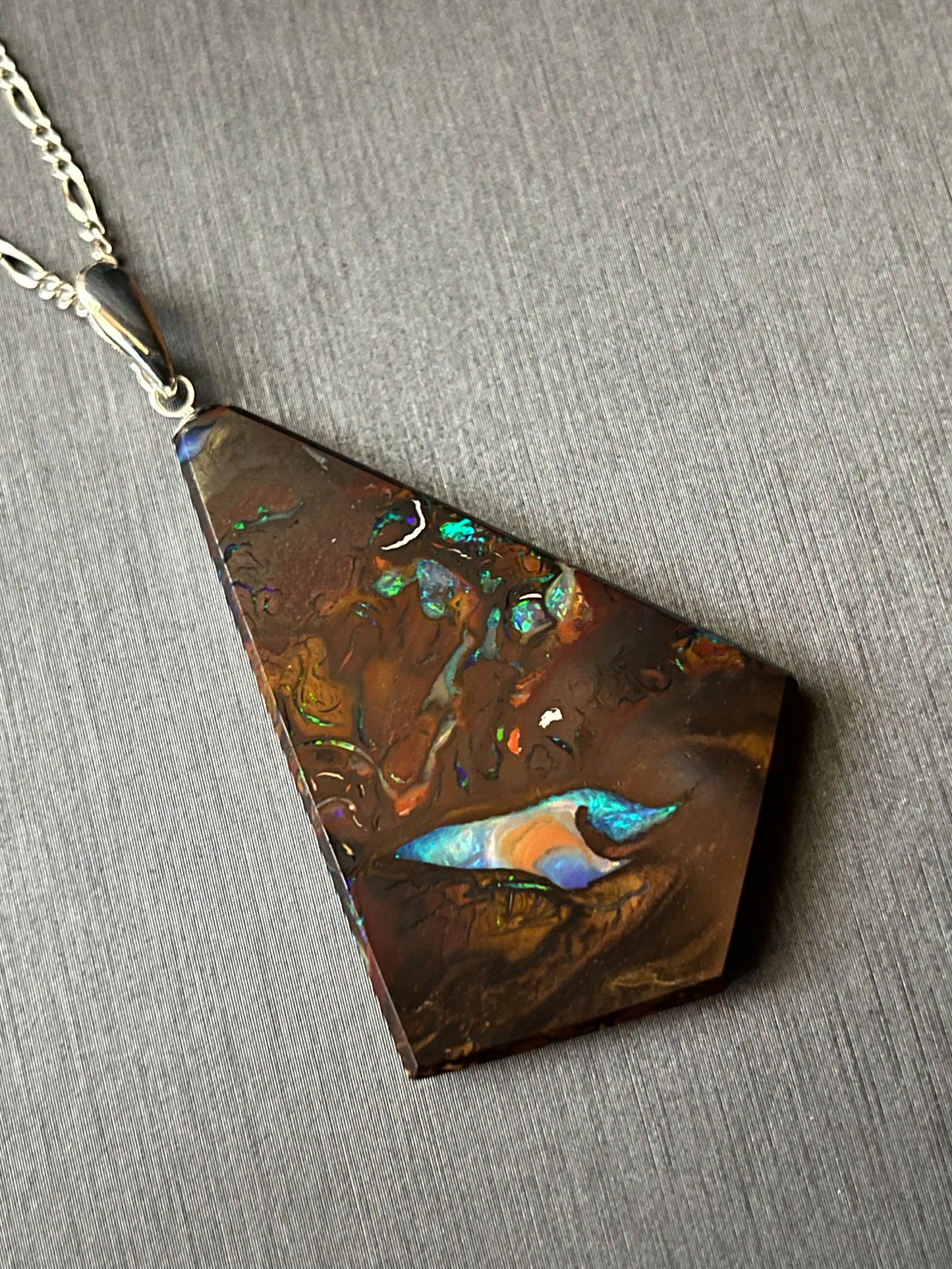 Australian Korite Opal Pendant