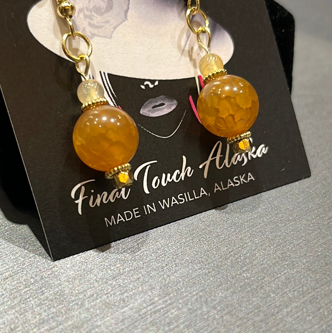 Agate Earrings