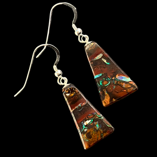 Australian Korite Opal Earrings