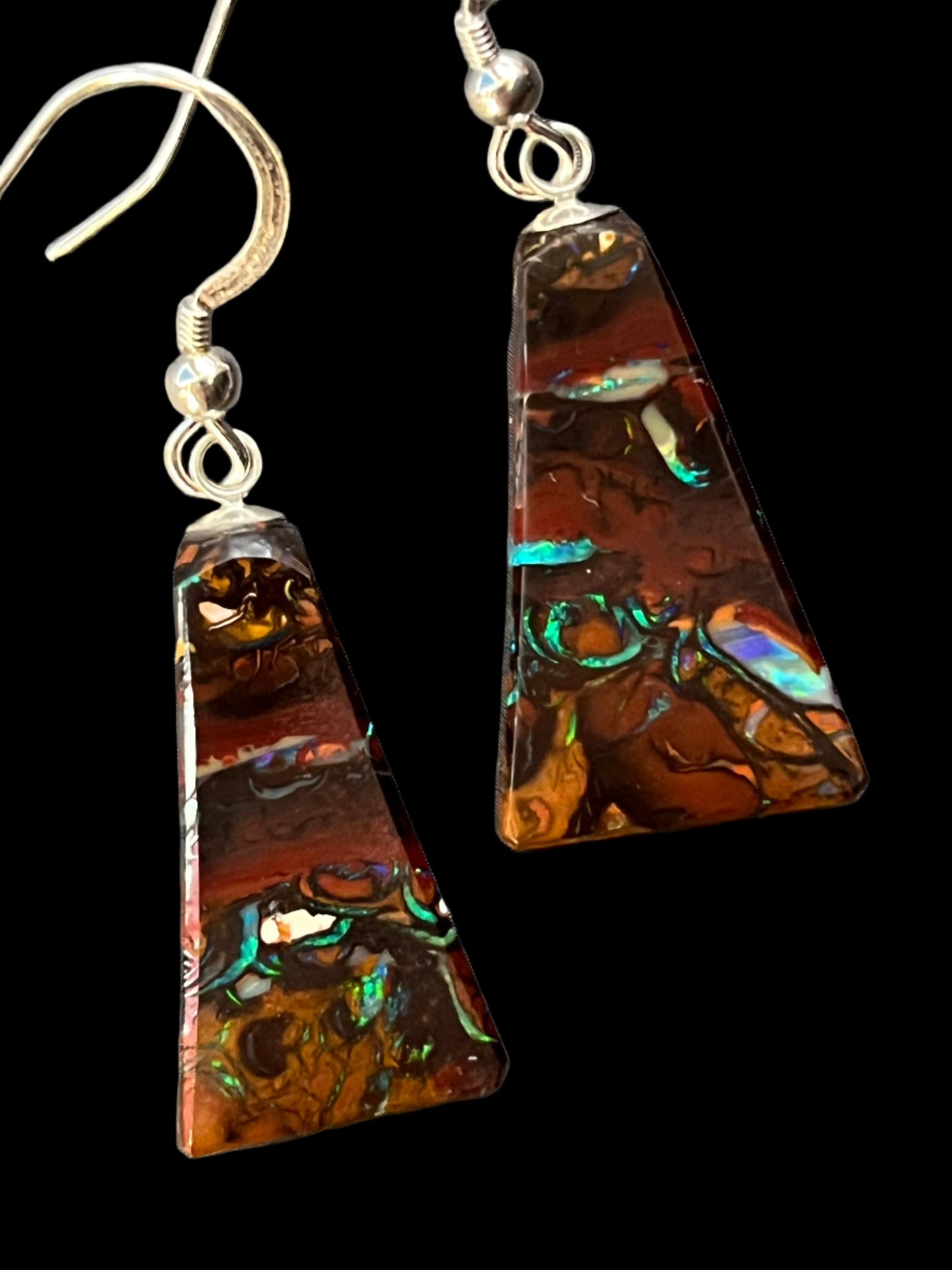 Australian Korite Opal Earrings