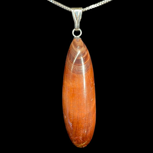 Mahogany Tigers Eye Pendant