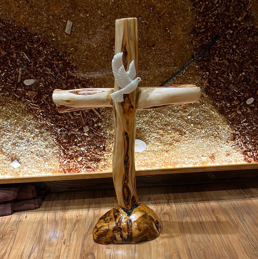 Standing Cross w/ Dove