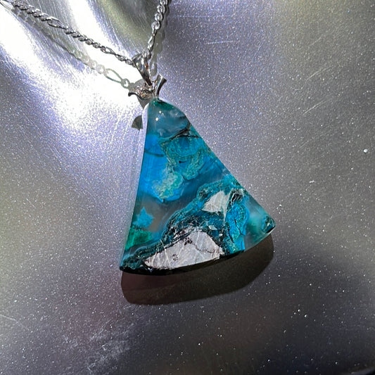 Chrysocolla Pendant