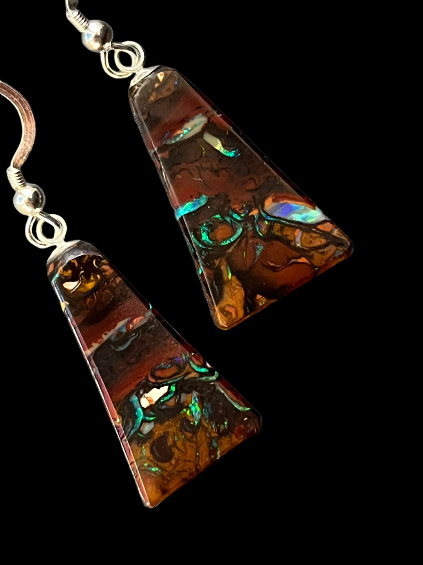 Australian Korite Opal Earrings