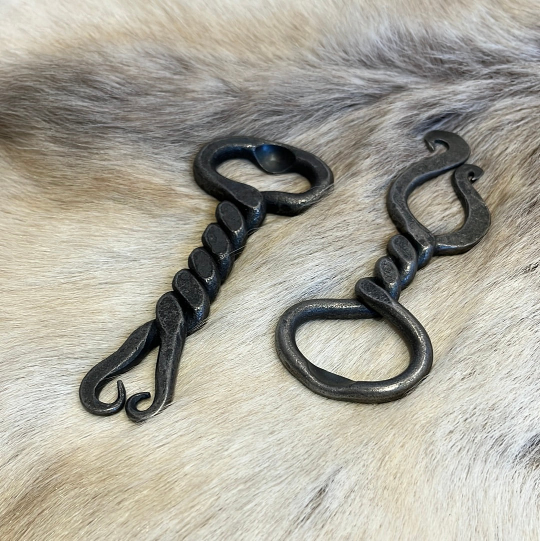 Curvy Hand-Forged Bottle Openers