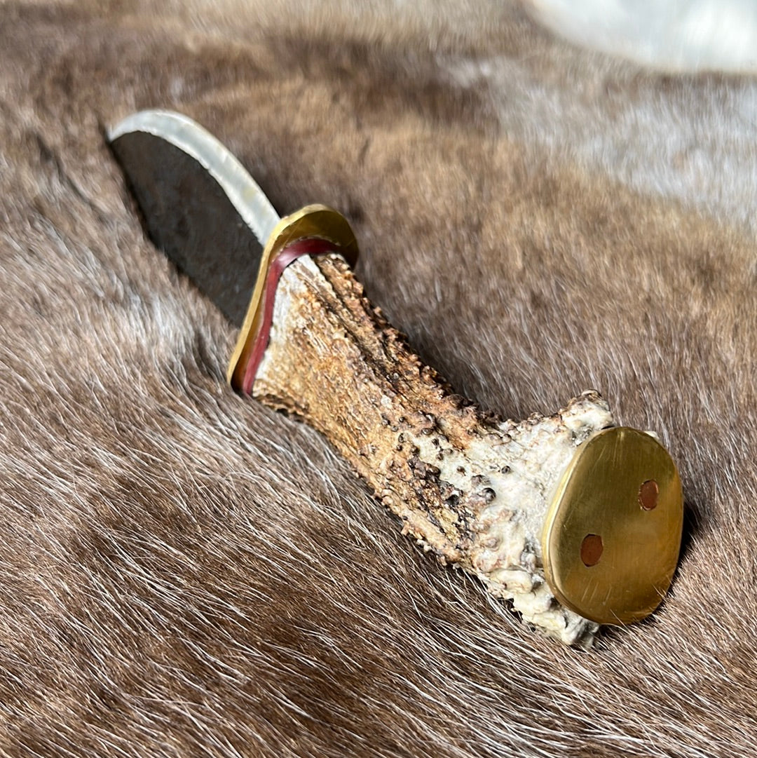 How to Make a Knife Handle Out of Deer Antler