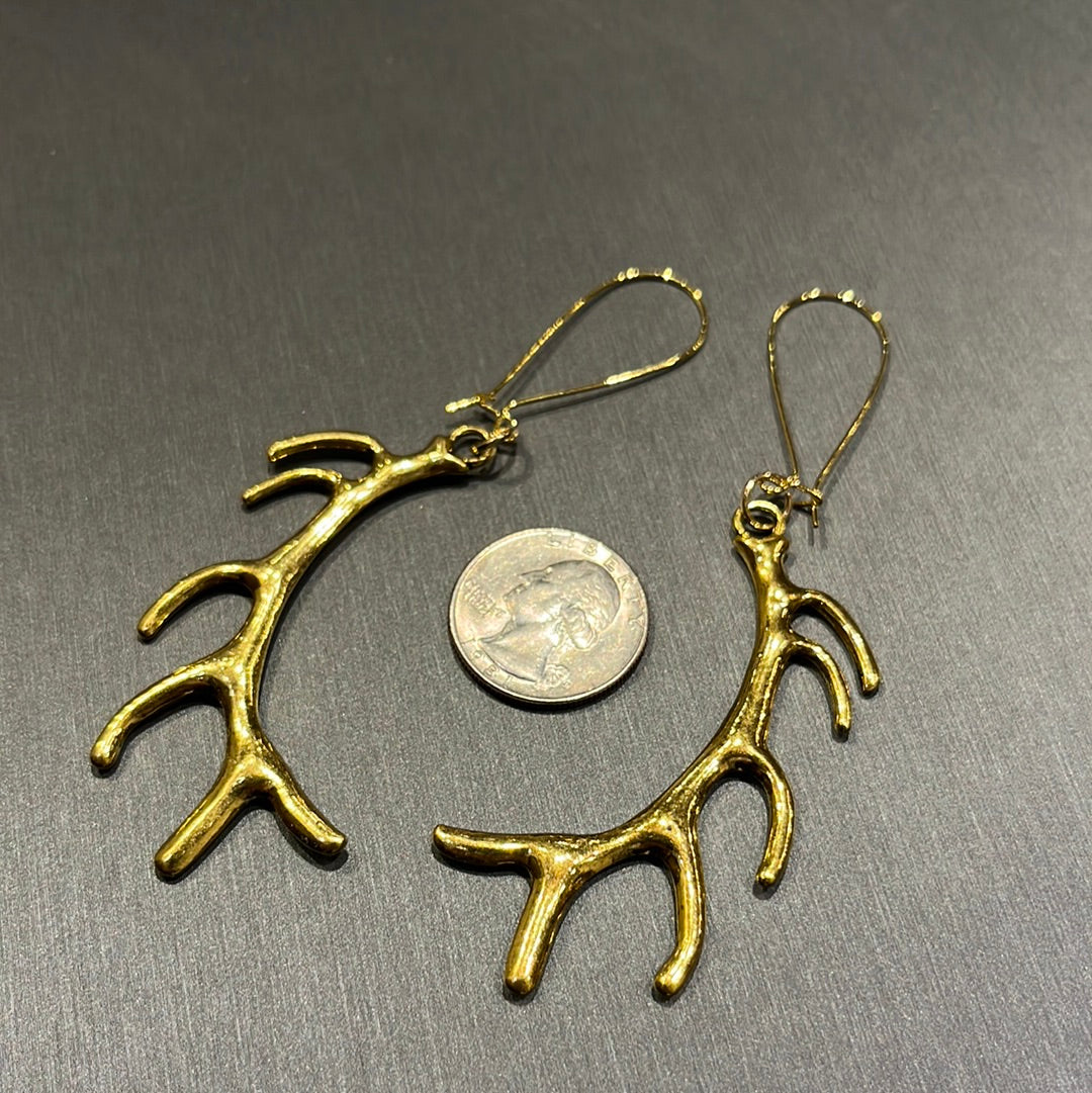 Caribou Antler Earrings (Ghenuy K'da Jesh Ch'elyi)