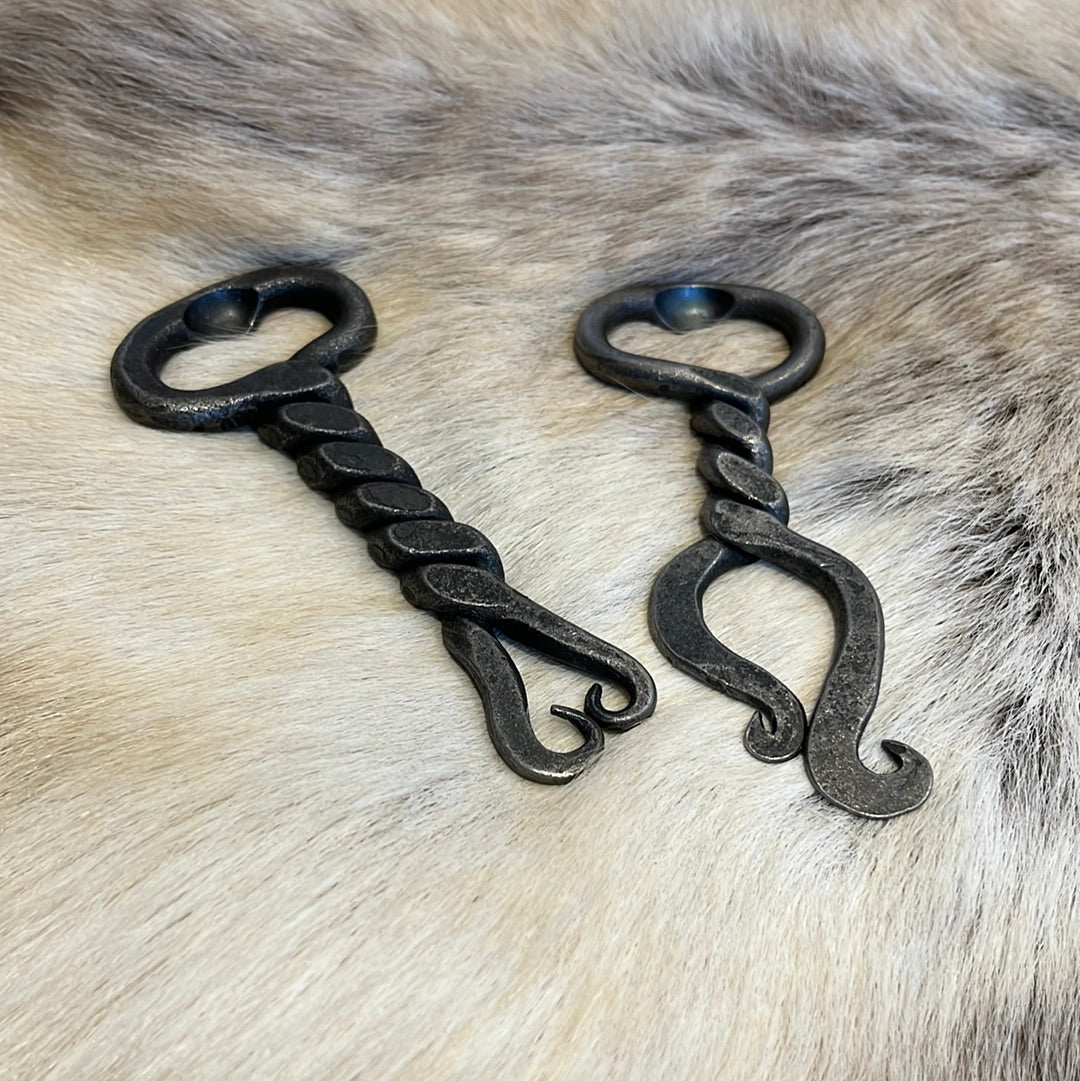Curvy Hand-Forged Bottle Openers